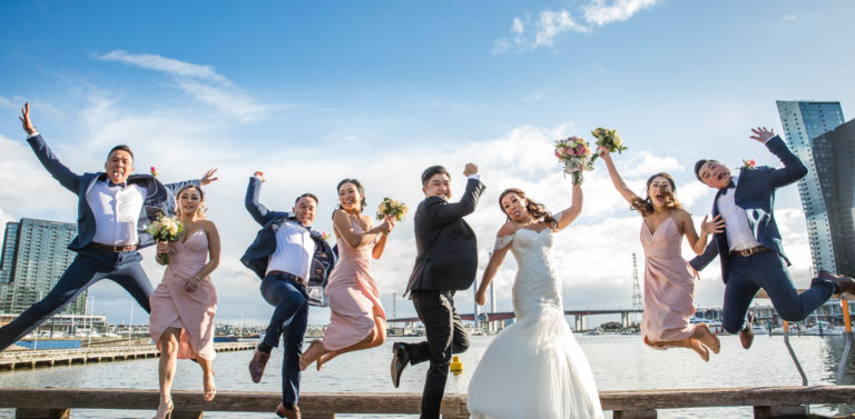 Andy & Linda’s Melbourne Docklands Wedding | MAIA Reception