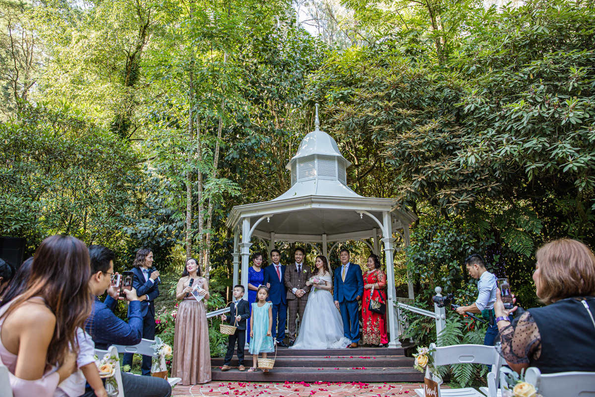 lyrebird falls wedding venue reception dandenong